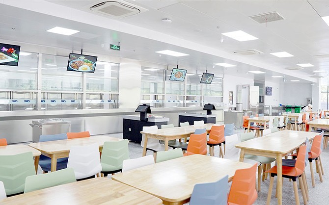 平江單位內(nèi)部餐廳圖片