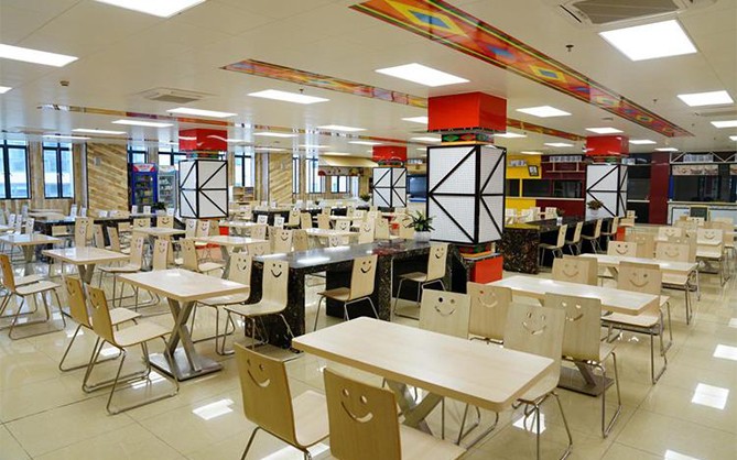 單位食堂環境圖片