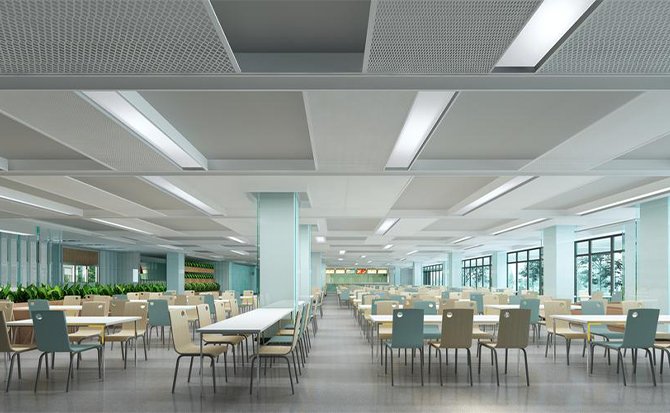 企業醫院單位學校景區食堂設計效果圖片