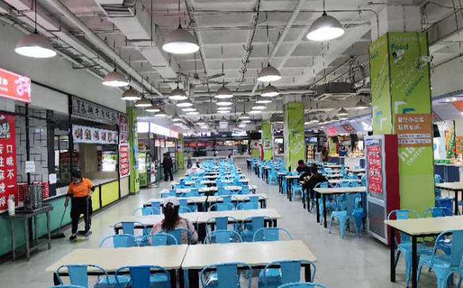 企事業單位職工食堂現場圖片