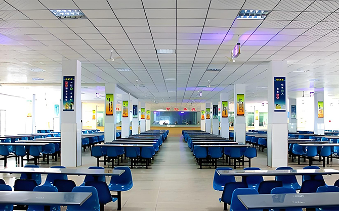 味萊客餐飲公司經營企業食堂現場環境圖片