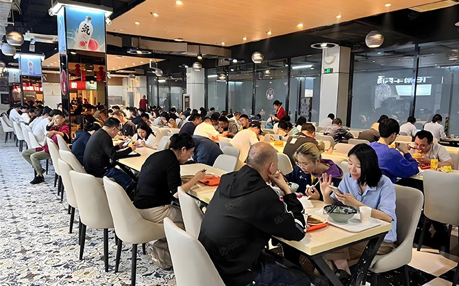 食堂服務單位環境圖片