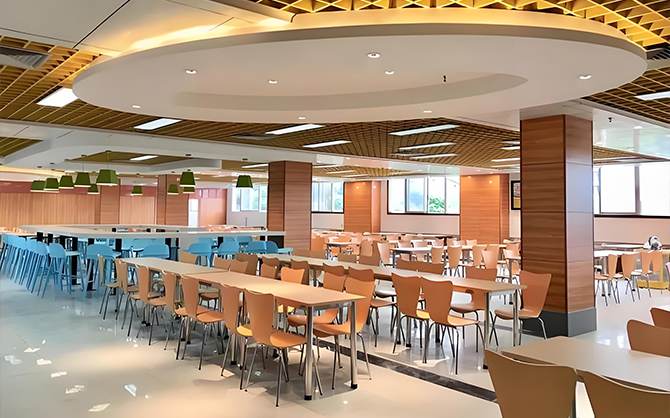 員工飯堂新裝修環境圖片